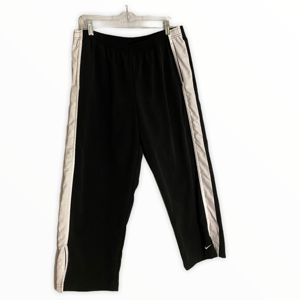 Nike Black Ankle Length Work Out High Rise Pants XL